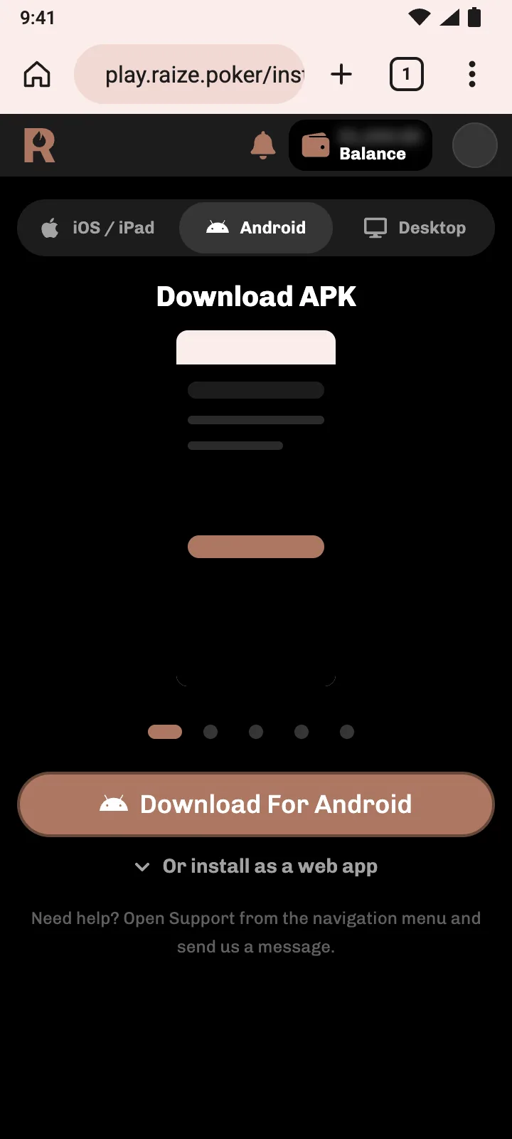 Step 1 of 7: Download APK