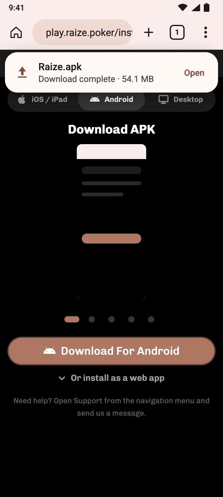 Step 3 of 7: Open File