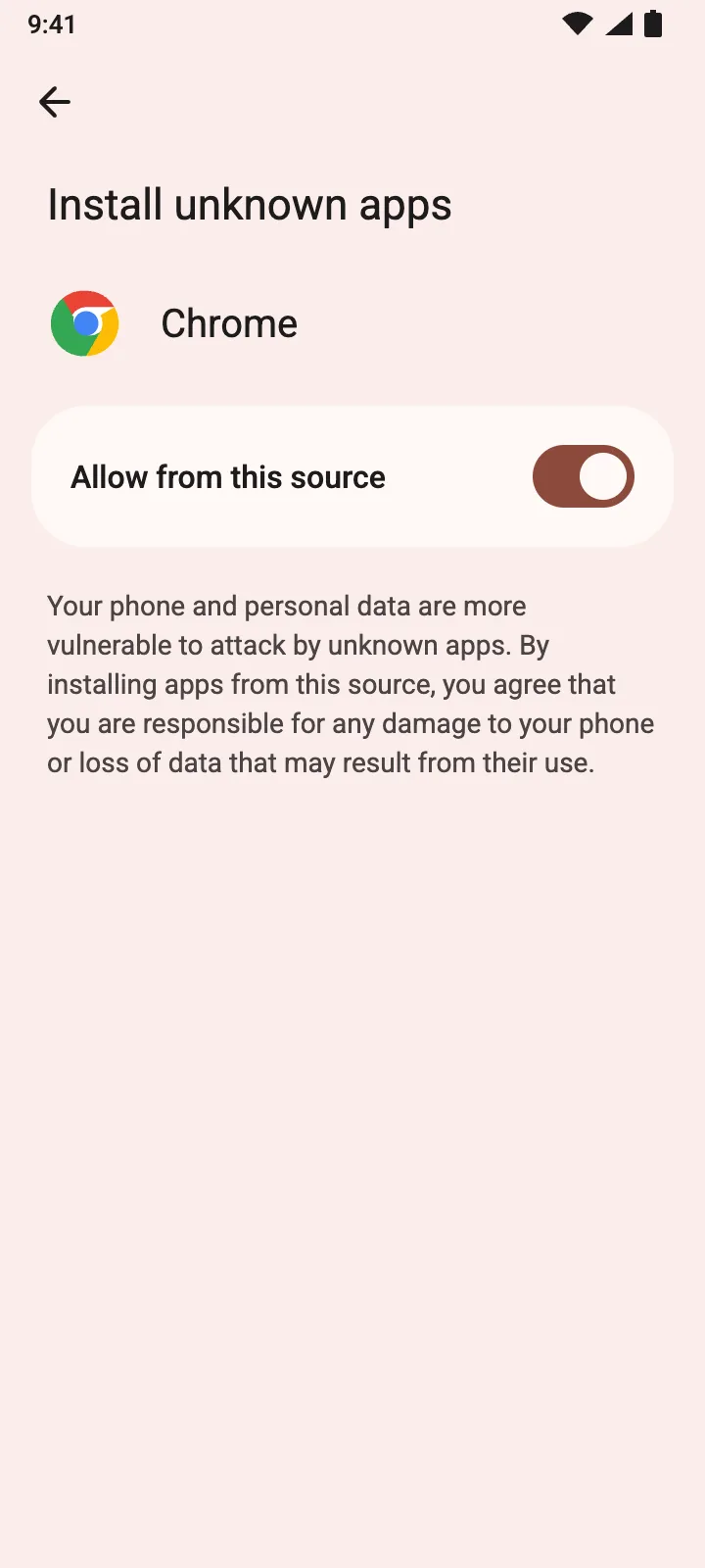 Step 5 of 7: Allow This Source