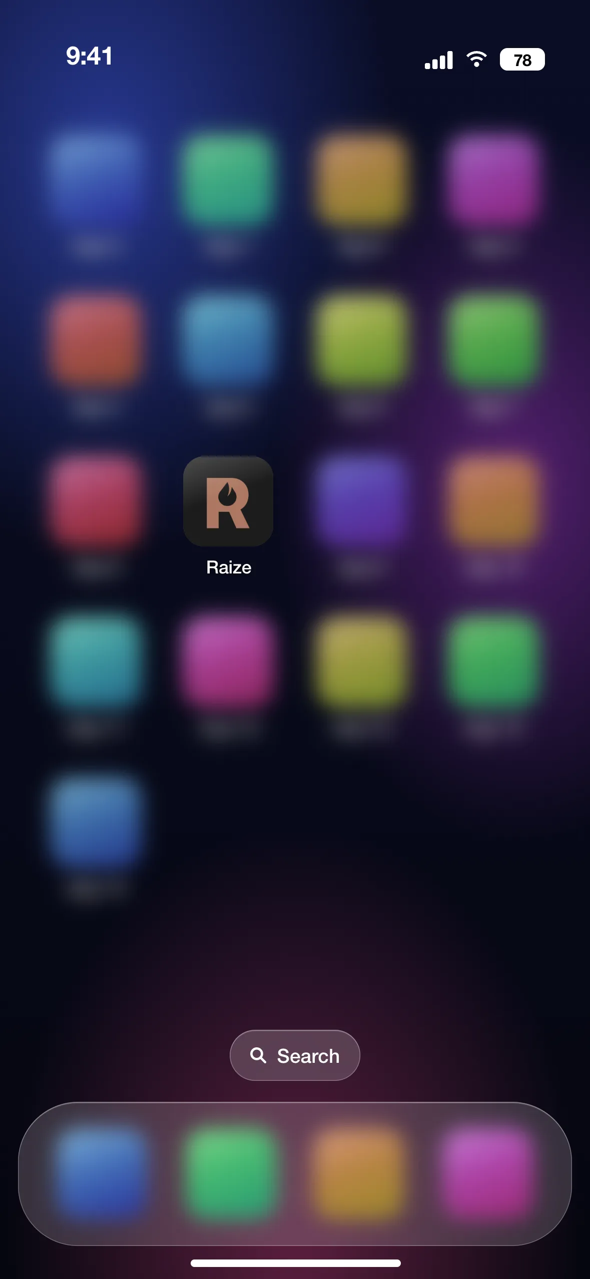 Step 8 of 8: Open RAIZE